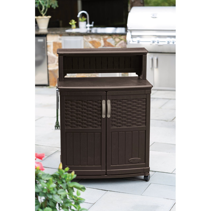 Suncast 47 Gallon Patio Storage and Prep Station & Reviews Wayfair